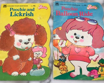 Vintage Pair Poochie Books
