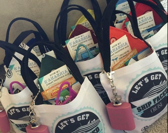 Hangover Kit, Let's Get Ship Faced, Bachelorette Small Party Favor, Bachelorette Hangover Kit, Boat Cruise Party Favor