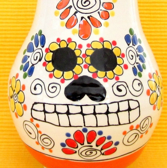 Dia de los Muertos Vase