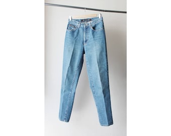 1990s DKNY High Waist Skinny Jeans