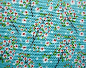 Floral Print Fabric - Cotton Fabric - Tiny Wildflowers - Fat Quarter