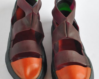 Assai Shoe - Purple, Orange and Green