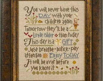 Lizzie Kate - Let Them Be Small #162 - Counted Cross Stitch Pattern Chart