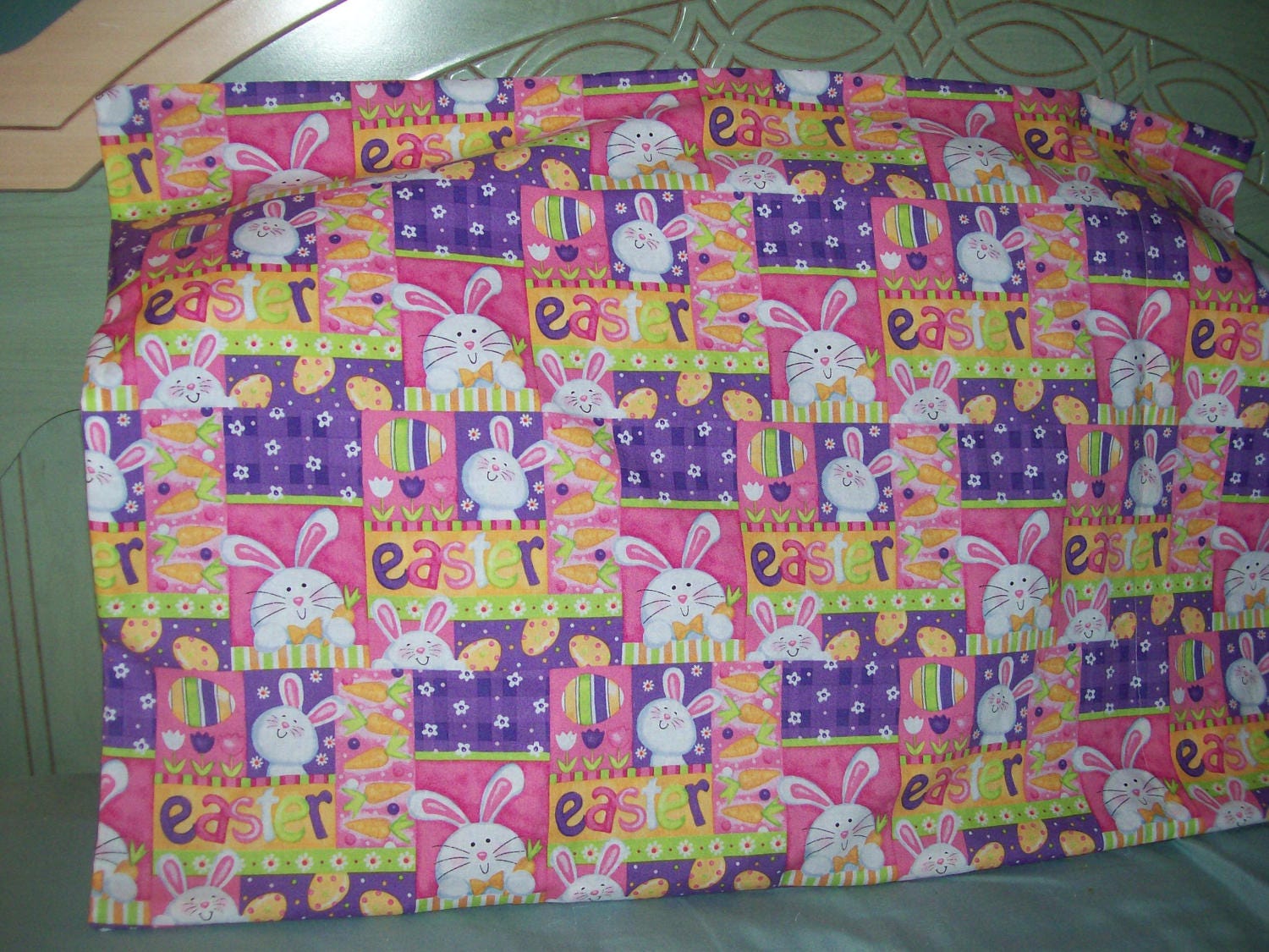 easter bunny pillow cases