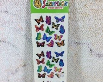 Autocollants vintage rares maxi perles et prismatiques