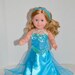 disney frozen doll and dress