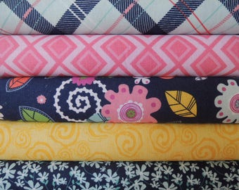 Enchanted Kit 2, Rag Quilt Kit, Easy to Make, Personalized, Bin d, Sewing Available