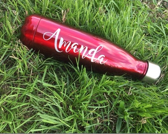 Name Decal | Swell Bottle Decal | Laptop Decal | Car Decal | Pencil Box Decal | Notebook Decal | Yeti Decal | Vinyl Decal (Made to order)
