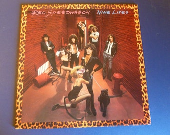 REO Speedwagon Nine Lives Vinyl Record FE 35988 Epic Records 1979