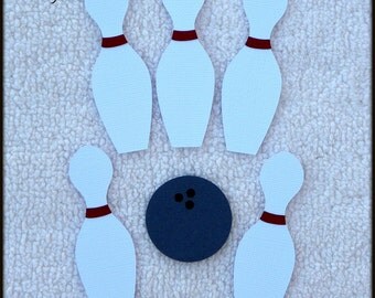 Bowling Pins and Bowling Ball Baking Set Bowling Party