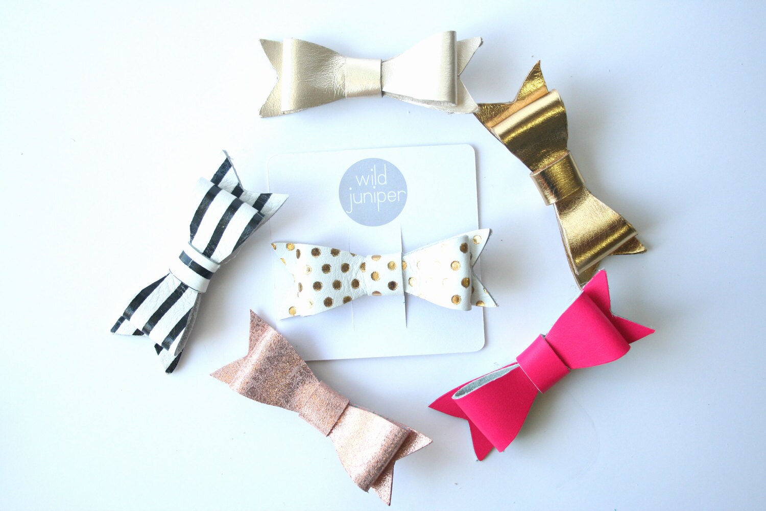 Baby Hair Clips Leather Baby Hair Clips Pick Your Clip