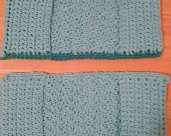 2 Cotton Crochet Swiffer Covers