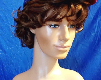 Dustin wig and hat from Stranger Things