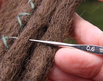 Steel Dreadlock Crochet Hook Dread Tool 0.6mm / 0.75mm