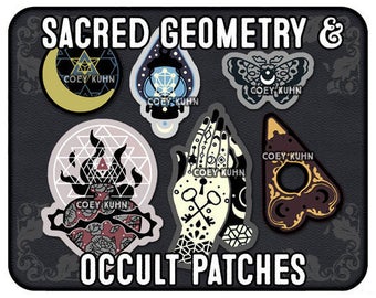 Coey: Occult & Sacred Geometry (Patches)