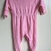 Vtg Disney Winnie The Pooh Sleeper Pink Sz 6-12M Pjs