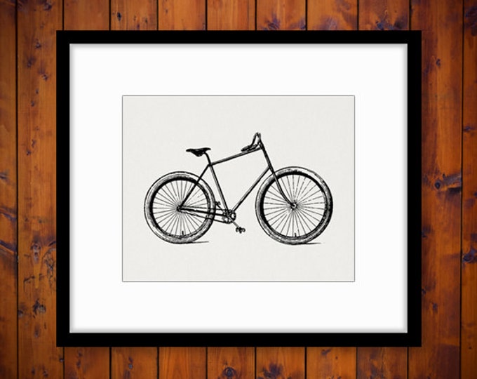 Vintage Bicycle Bike Cycling Digital Image Download Printable Graphic Vintage Clip Art Jpg Png Eps HQ No.3084