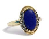 Lapis lazuli ring | Etsy