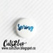 1 "metal Spring blue badge