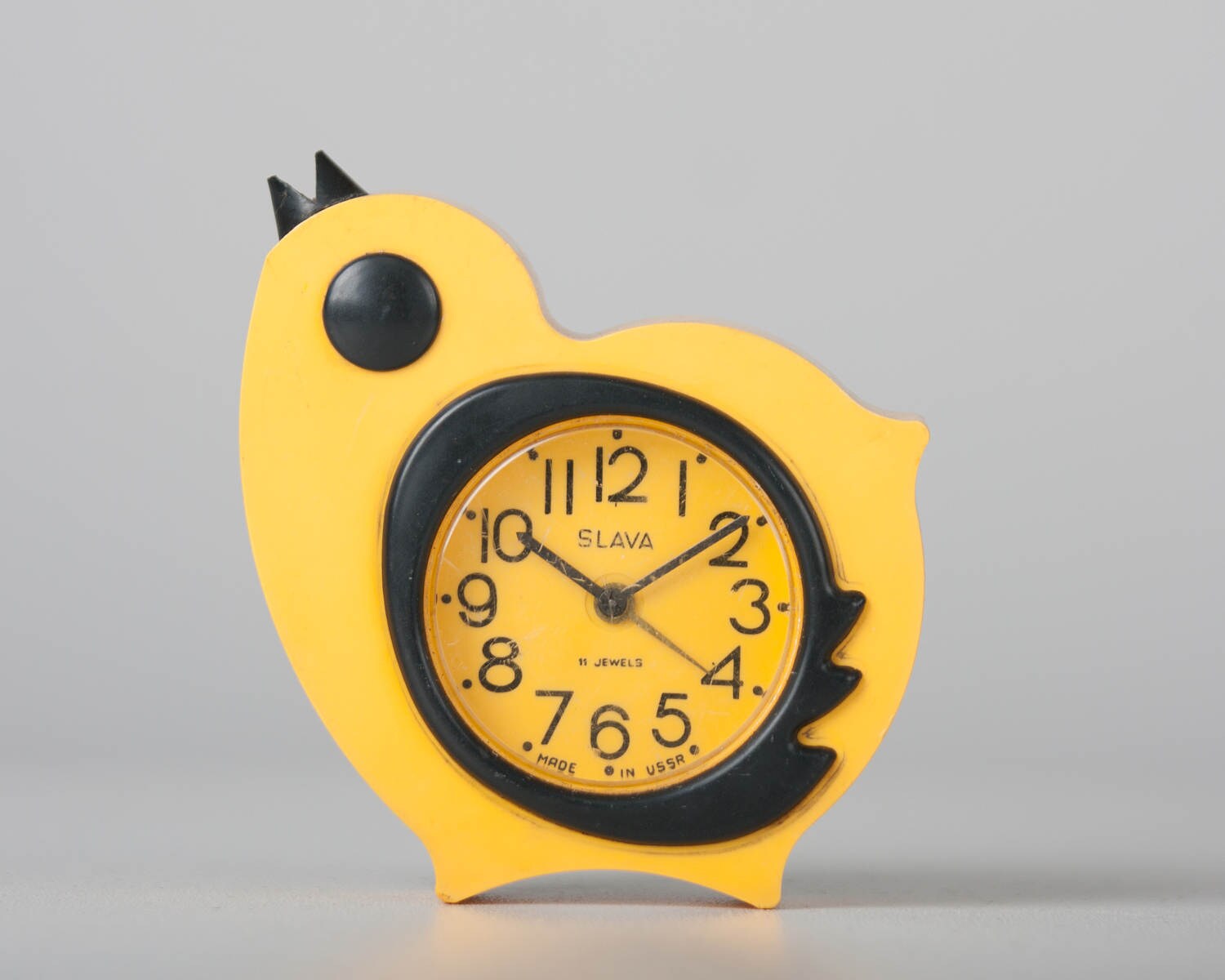Childrens Alarm Clock Yellow Chicken Desk Clock Kids Room