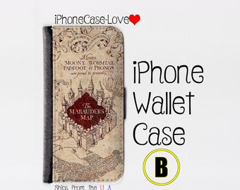 iphone 5 wallet case , iphone 5s wallet case , iphone 5c wallet case , iphone 5 case , iphone 5s case , iphone 5c case - Harry Potter B