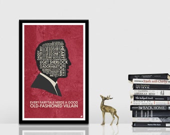 Sherlock - Jim Moriarty Quote Poster
