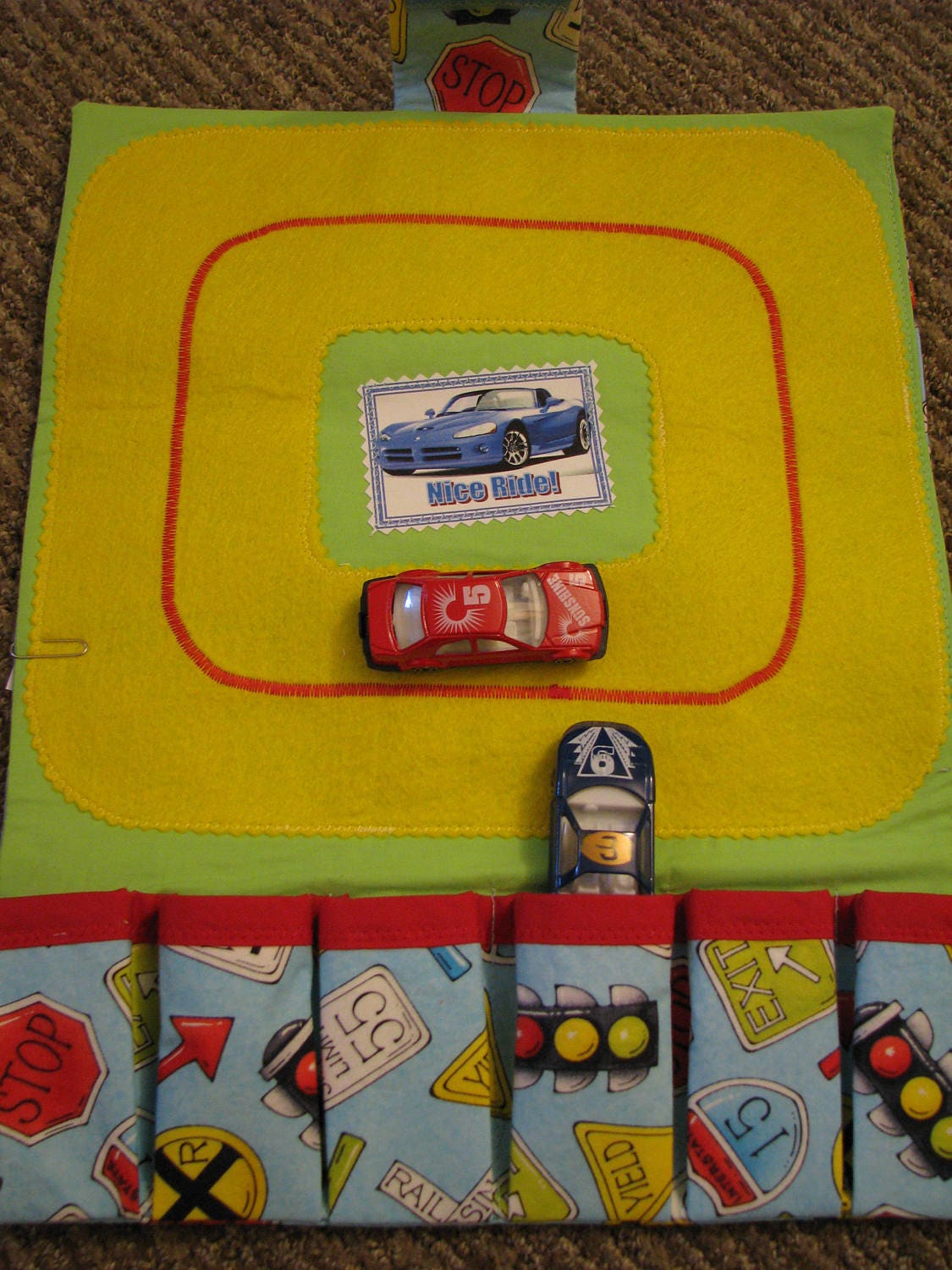 Hot Wheels Car Mat
