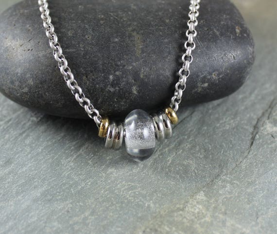 Slider Bead ~ Worry Necklace