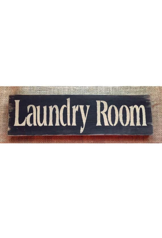 Primitive laundry room signs black laundry room sign