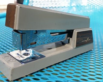 VTG Swingline 737 Stapler 5" "Woodgrain"
