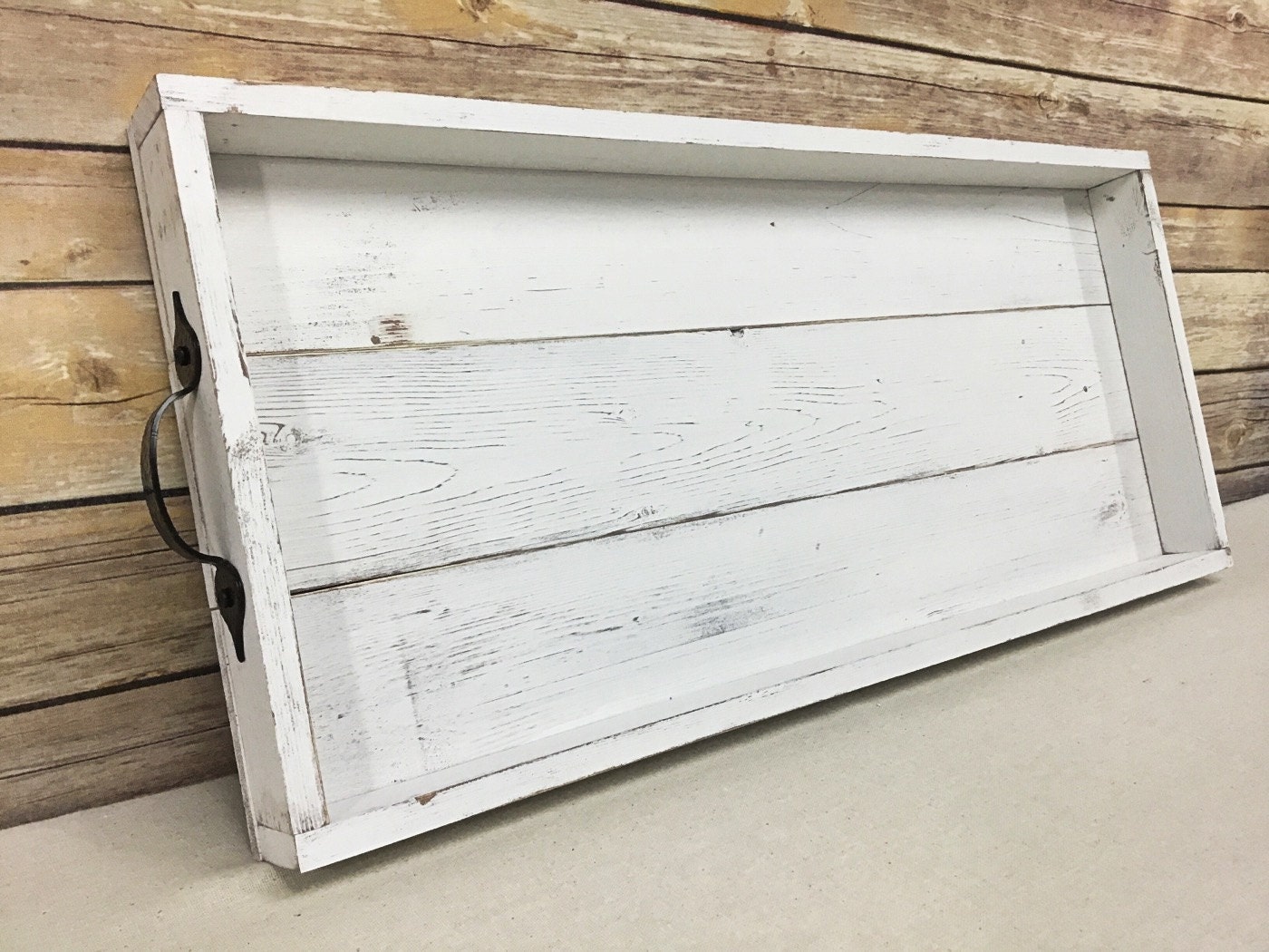 white tray shabby chic decor wooden tray white tray shabby chic decor wooden tray