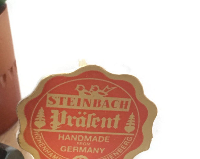 Steinbach Nutcracker: Winemaker | German Christmas Decor | Vintage Home Decor | German Nutcracker