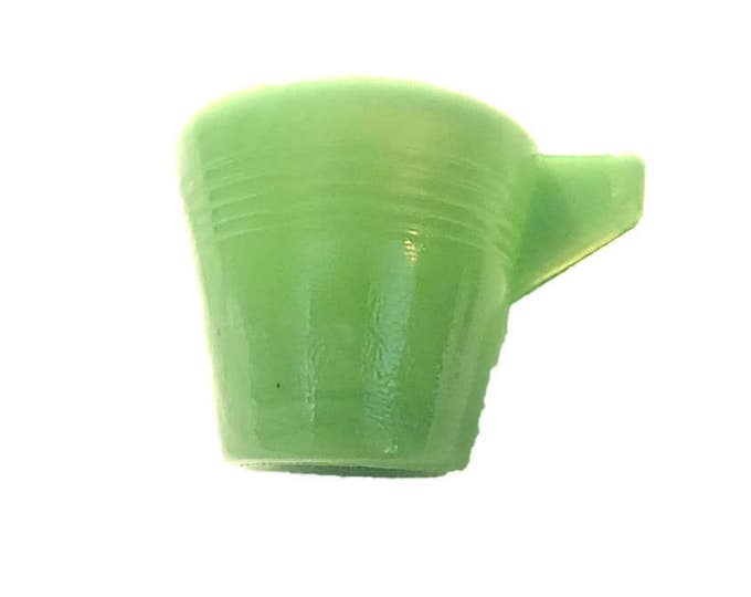 Antique Chiquita Akro Agate Jadeite Jadite Green Toy Tea Cups