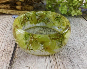 White wedding jewelry gift Nature bracelet Twig bangle Real flower bangle bracelet Wedding bracelet Gift|For|Woman Nature jewelry leaf