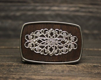 Fancy Filigree Belt Buckle (Kona)