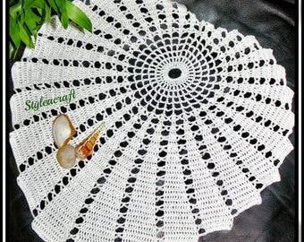 Magnificent Shell Doily Lotus Leaf Fractal Pattern