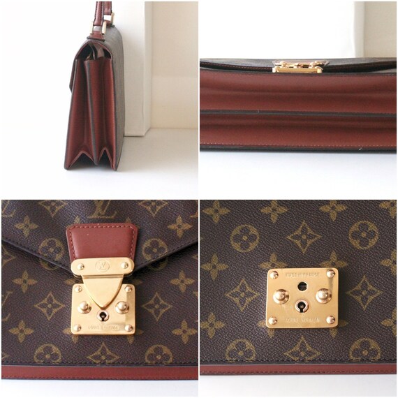 Authentic Louis Vuitton Concorde Monogram vintage tote