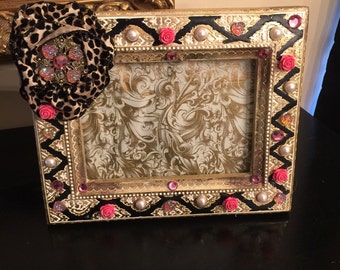 Embellished picture frame