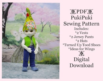 PDF Sewing Pattern for PukiPuki Faerie Outfit