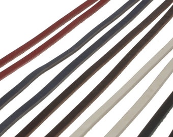 Natural Leather Full Cowhide Straps One Piece Strips Blank Dog Collar Leash Black Brown Blue Tan White Red 12mm 1/2 inch Wide Heavyweight