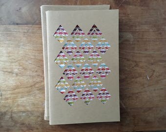Abstract Notebook, Gratitude Journal, Kraft Notebook, Sketchbook, Blank Paper Notebook, Of the Town Journal, Pattern Notebook, Mothers Day