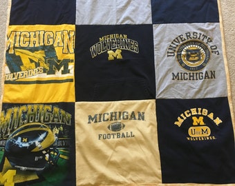 Michigan blanket | Etsy