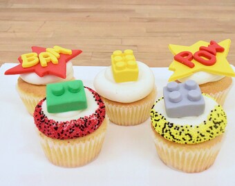 Lego/Lego Batman Cupcake Toppers