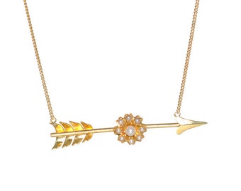 Vintage Arrow Necklace