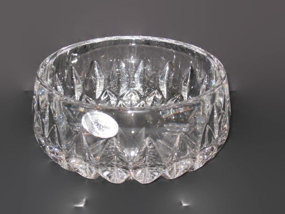 Vintage Crystal Bowl Gorham Crystal Bowl Althea Design