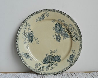 Assiette U&C Sarreguemines Modèle Royat