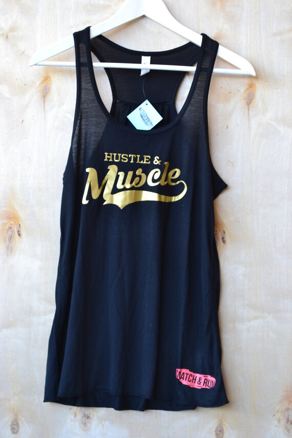 hustle and muscle shirt