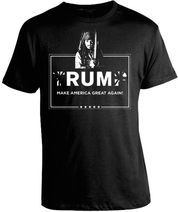 Rum Make America Great Again T-Shirt Anti-Trump by Epicdelusion