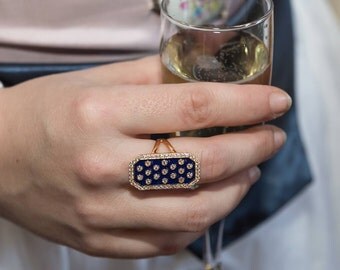 Ring in the sky - 18th century jewel - sky ring