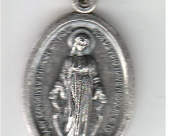 Miraculous Mary Catholic Medal Necklace
